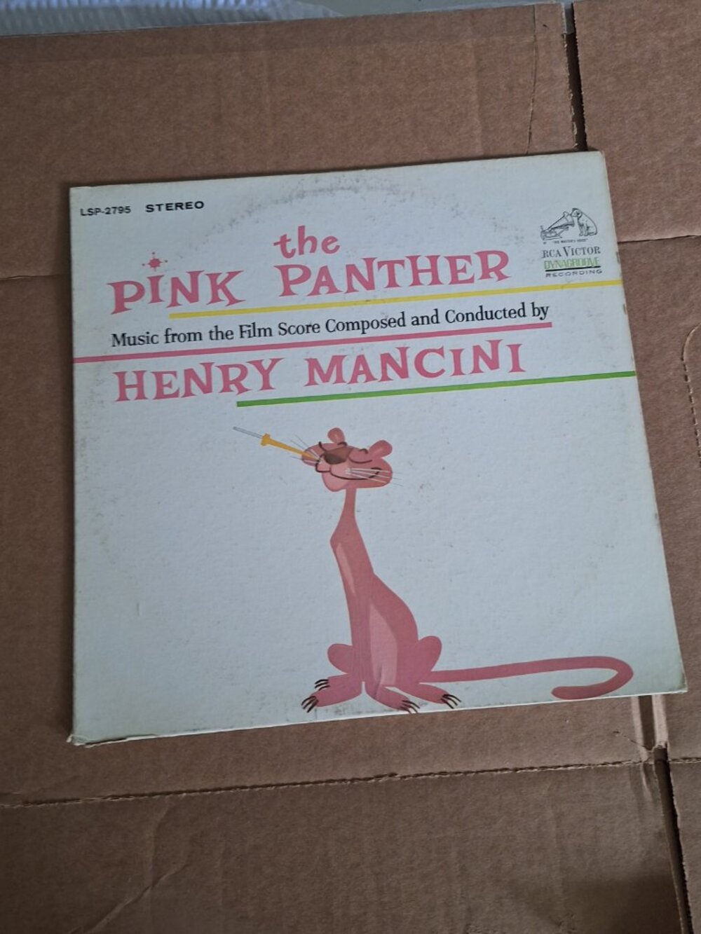 pink panther lp record